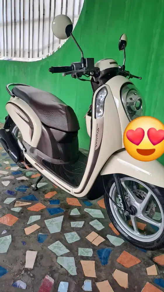 Scoopy FI mulus  ex -antar skolah ss lengkap  B DKI jakarta