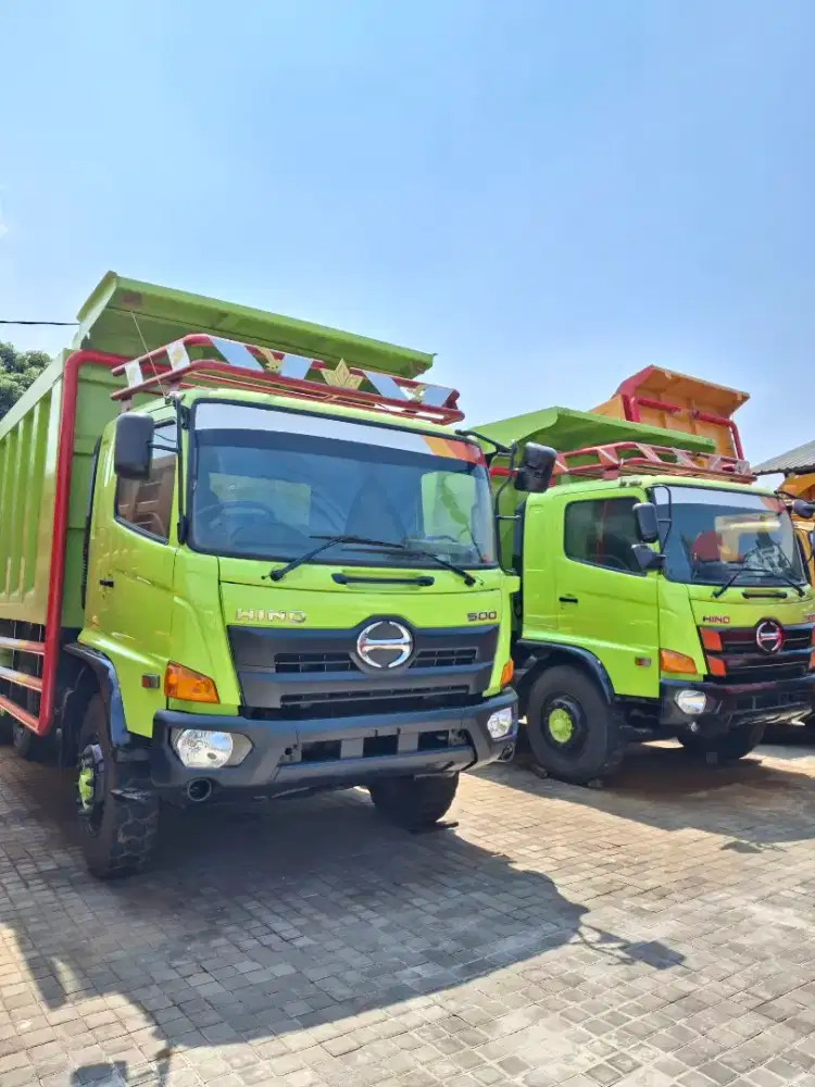 Dump Truk Hino 500 Fm 280 Jd Tahun 2022 6x4