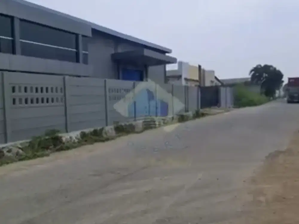 Di Jual Pabrik dikawasan industri Akong - Sepatan, Tangerang Banten