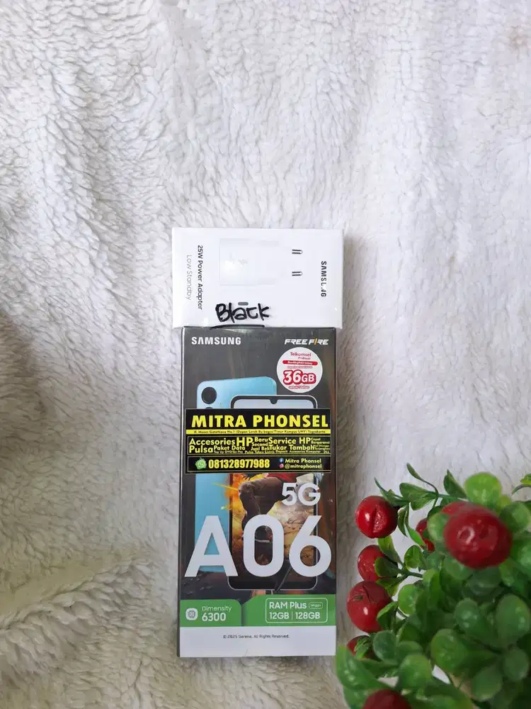 SAMSUNG A06 5G 6/128 NEW SEGEL RESMI