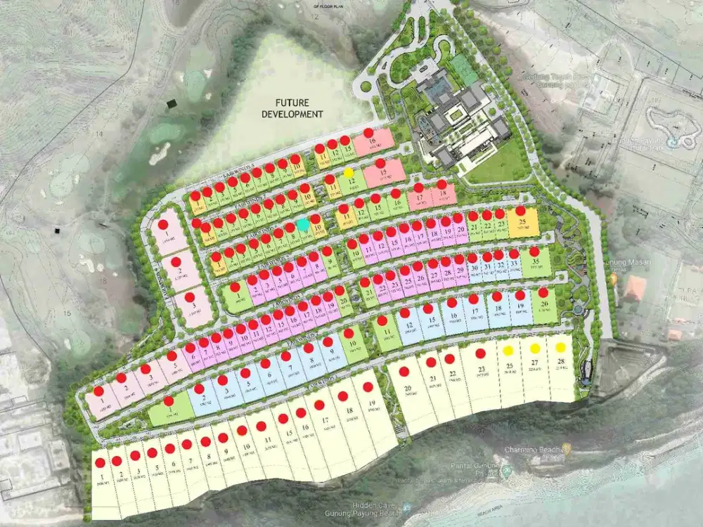 Spectacular Cliff Front Kavling in Fairwinds Most Prestigious Residential in Bali