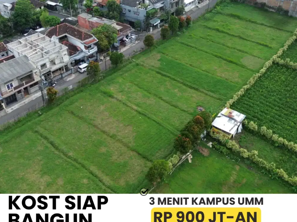 Dijual Kosan di Tlogomas Dekat Kampus UMM Malang