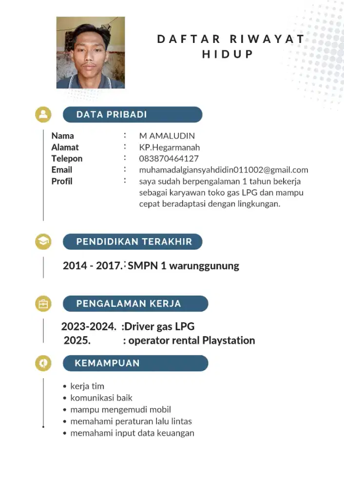 PEKERJAAN APA SAJA