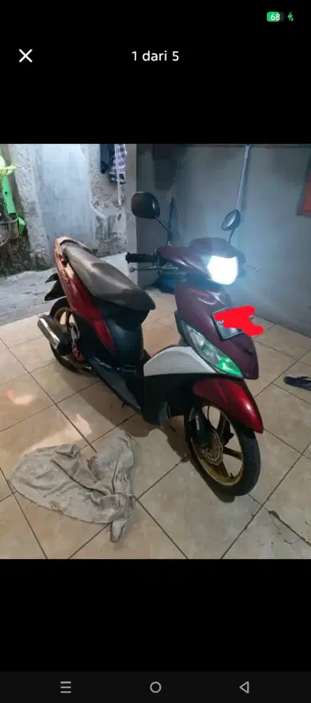 Mio j tahun 2013 BPKB STNK komplit lengkap