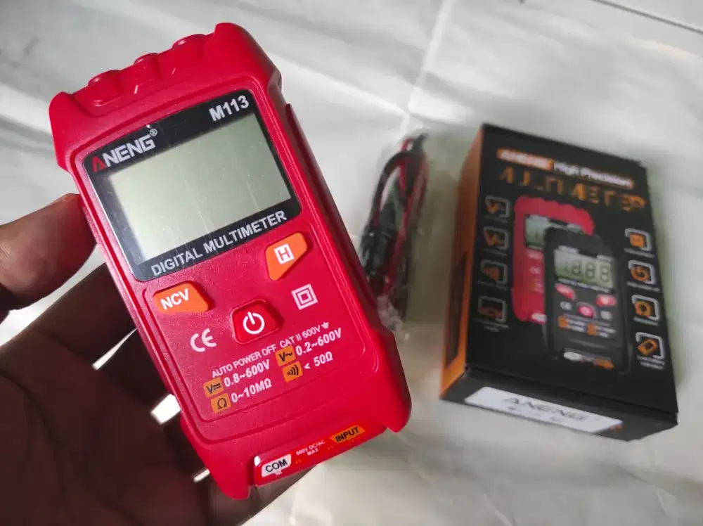 Multitester digital automatis Aneng M113 # Baru
