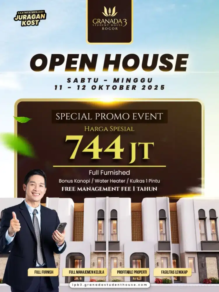 Kost Putra Putri GSH Dramaga Bogor 3