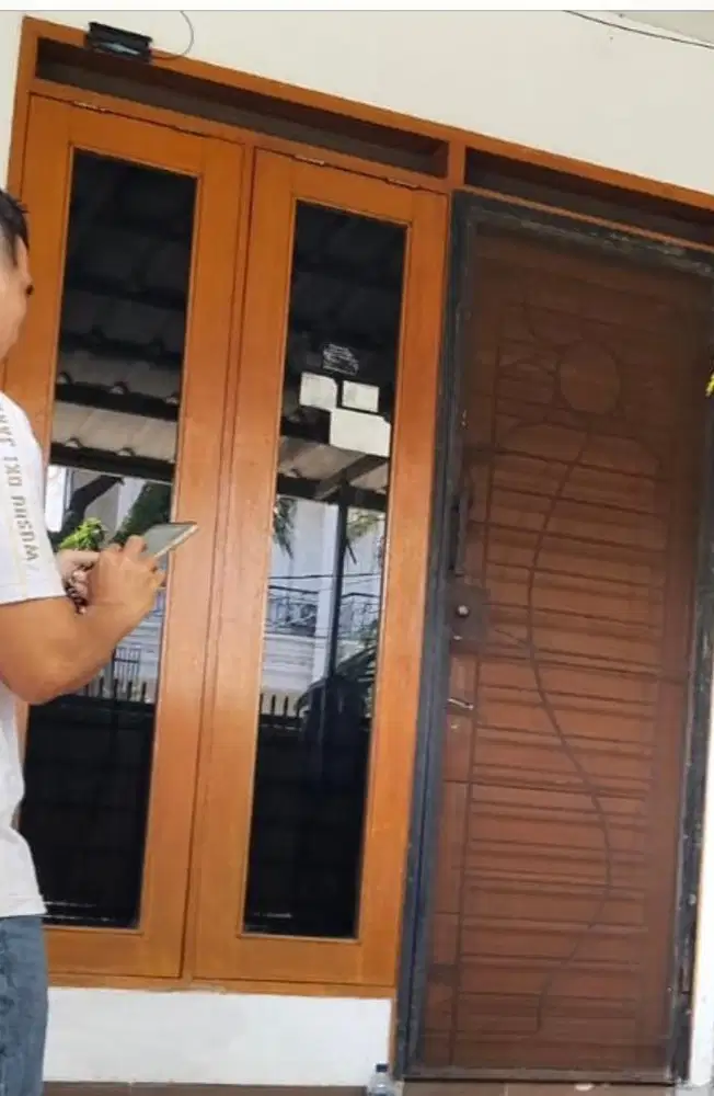 Jual kusen pintu bekas