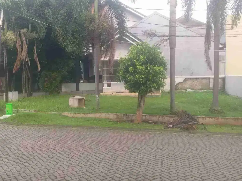 Kavling hook berbonus bangunan dalam klaster dijual segera‼