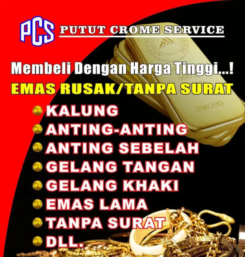 Membeli emas surat/non surat