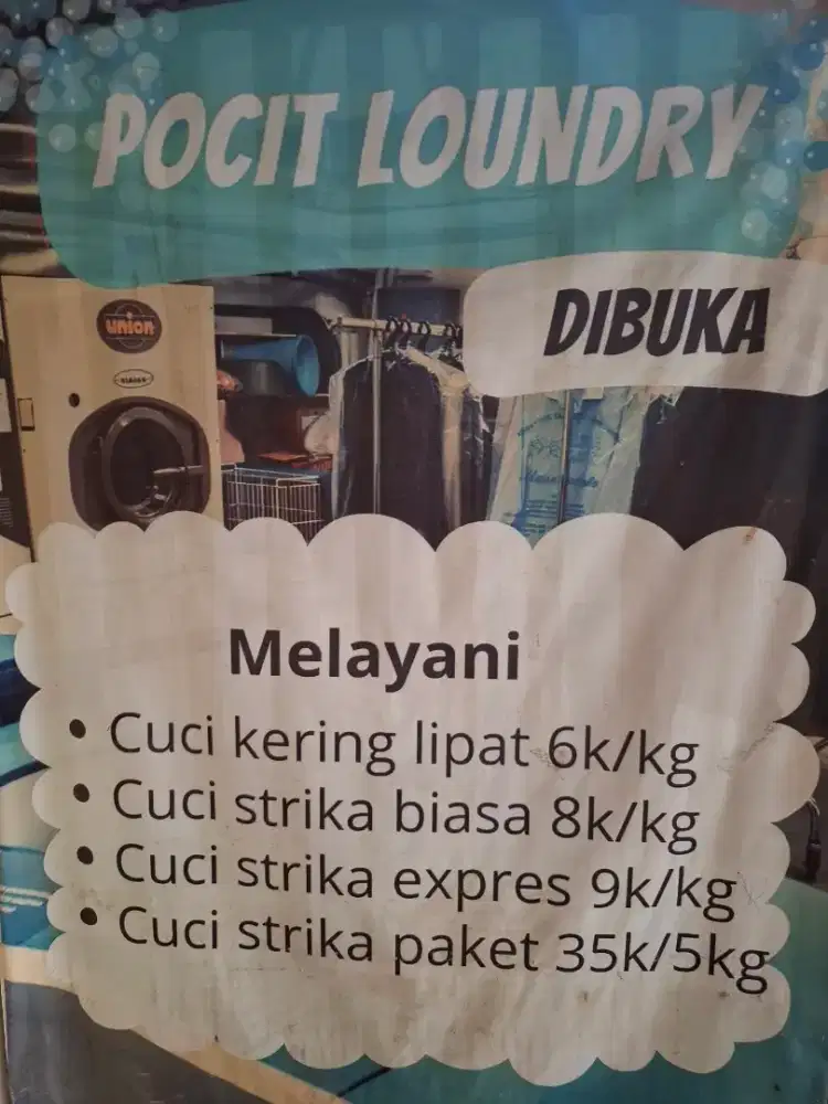 Lowongan kerja loundry