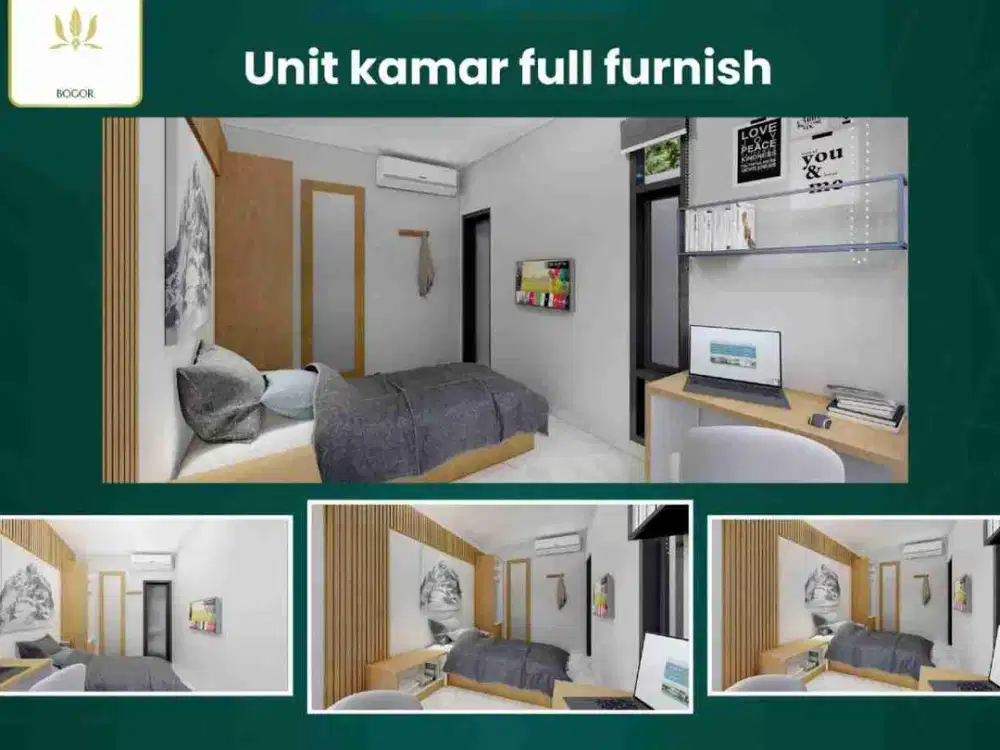 JUAL Kost Kosan 500 Meter Ke Kampus IPB Dramaga Bogor sinc (6 Kamar) Full Furnished