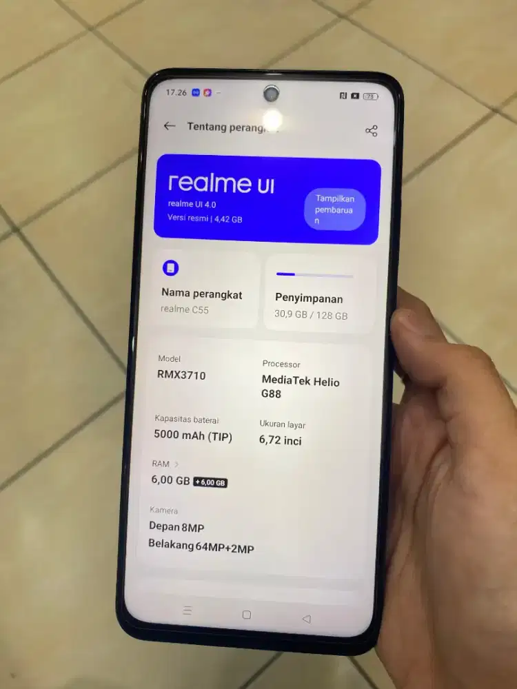 Jual Realme c55