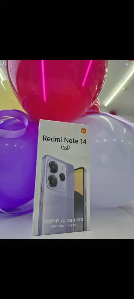 PROMO NEW REDMI NOTE 14 5G GARANSI RESMI XIAOMI INDONESIA!!