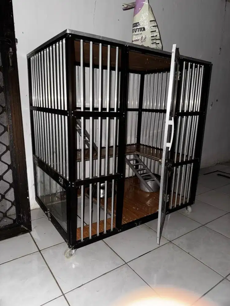 Kandang kucing atau anjing single