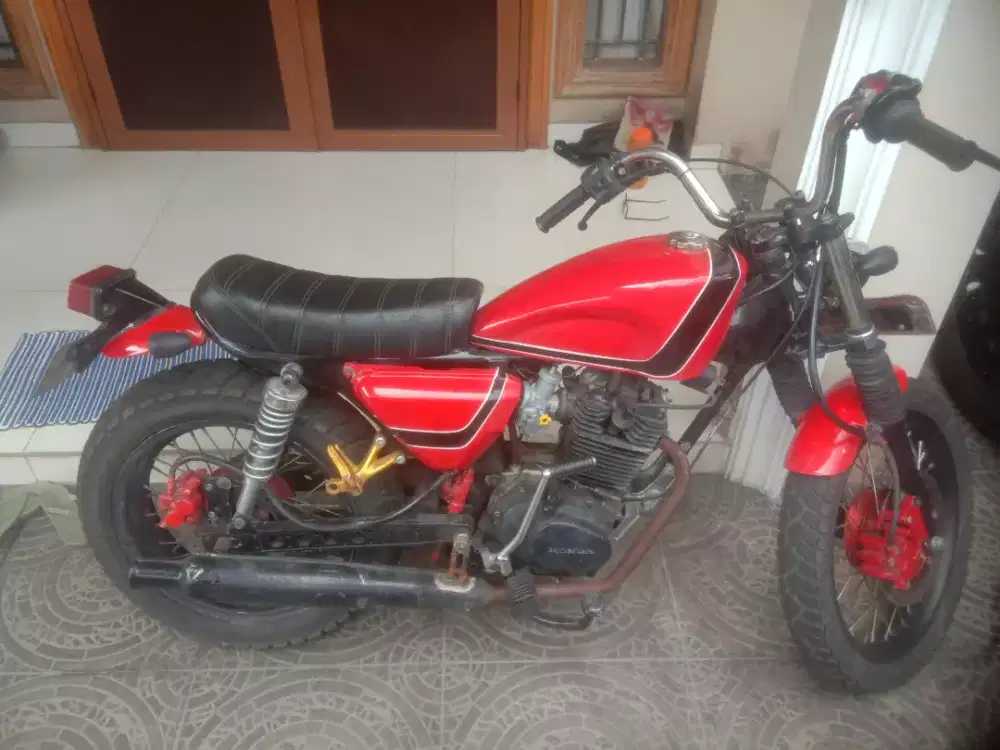 Honda CB tahun 1996 kelengkapan bpkb dan stnk