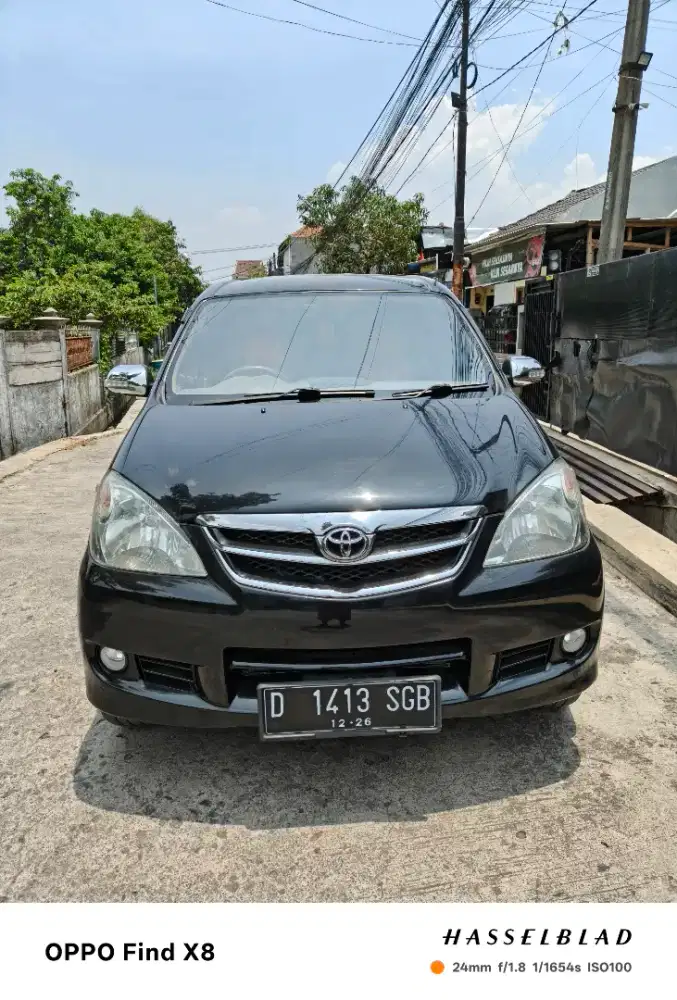 TOYOTA AVANZA G VVT-I MANUAL,AC DOUBLE, elektrik mirror,Velg Racing