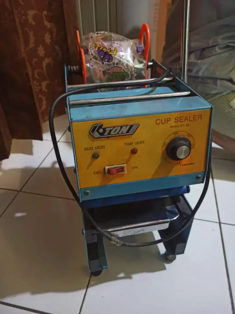 Cup Sealer Ton aman siap pakai