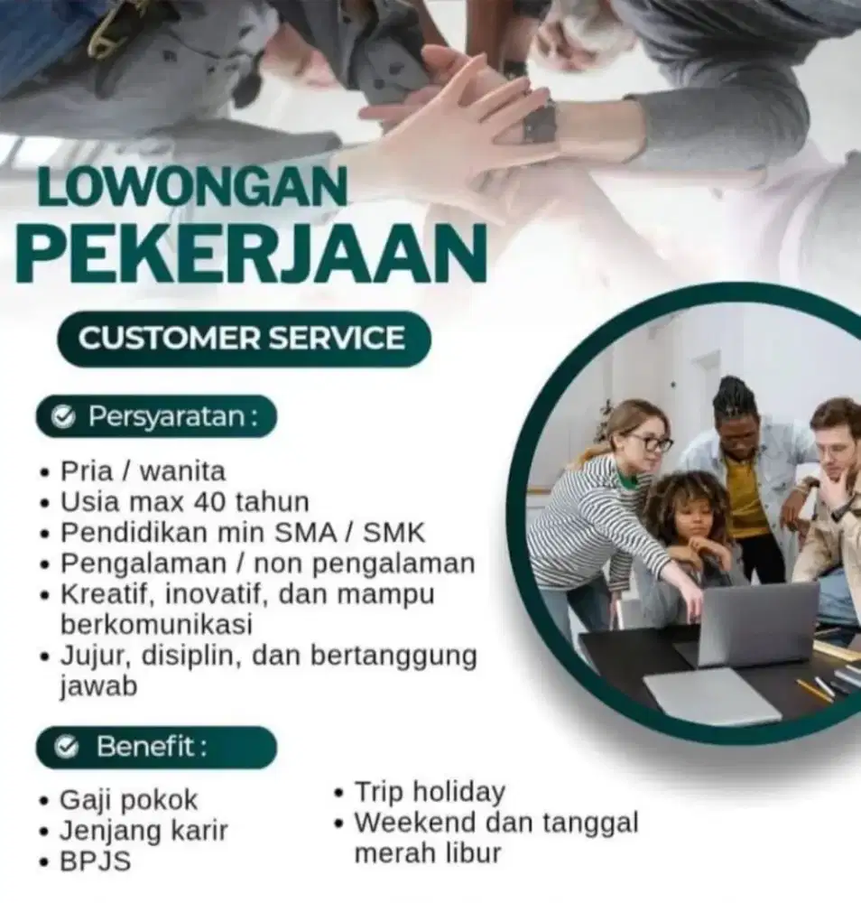 Lowongan Kerja Staf Kantor Area Surabaya Pusat