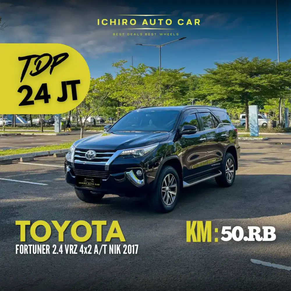 CASH 366jt | Toyota Fortuner 2017 Diesel KM 50rb