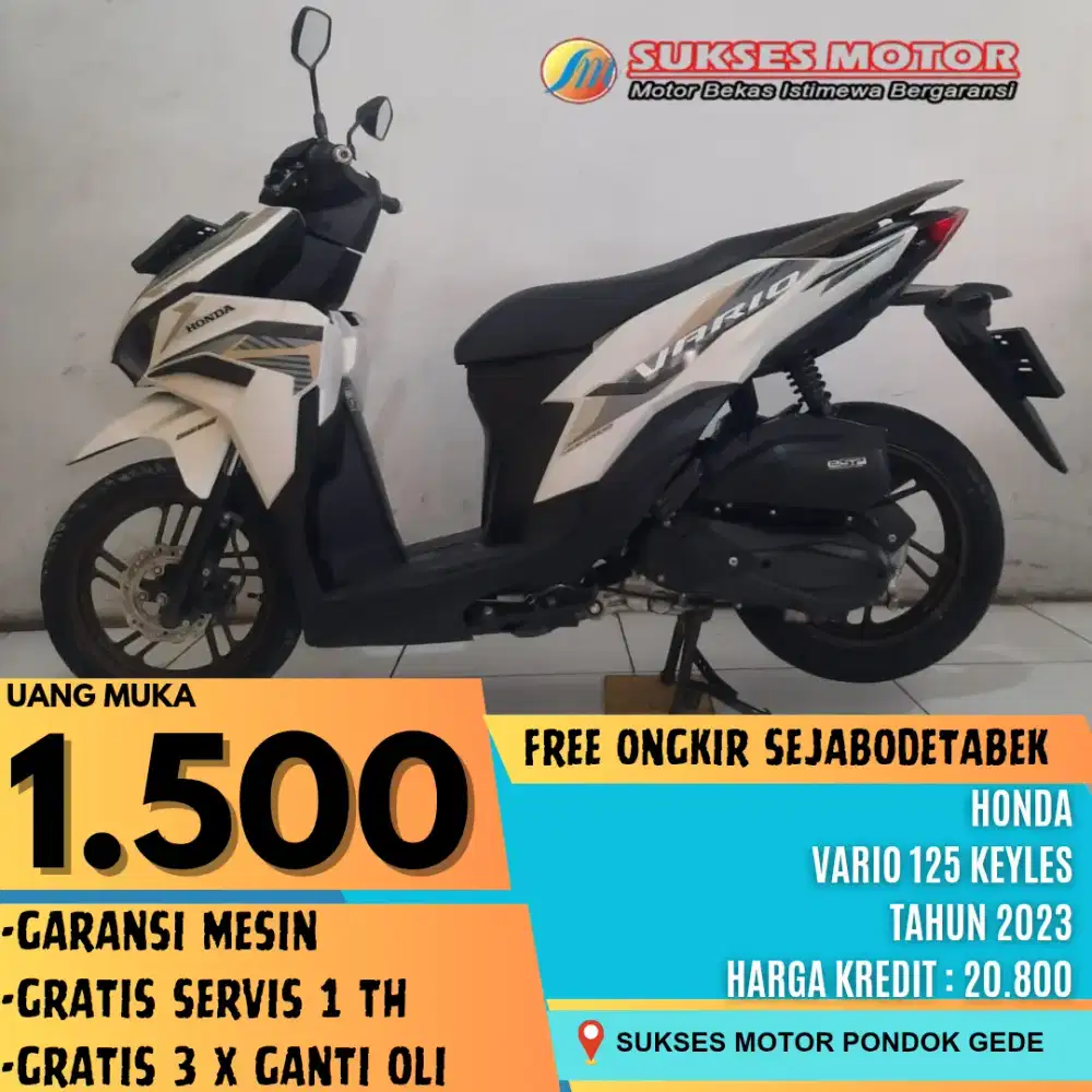 PROSES CEPAT SYARAT MUDAH HONDA VARIO 125 ISS KEYLESS TAHUN 2023