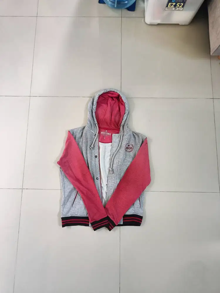 3second jaket pria cowo size M