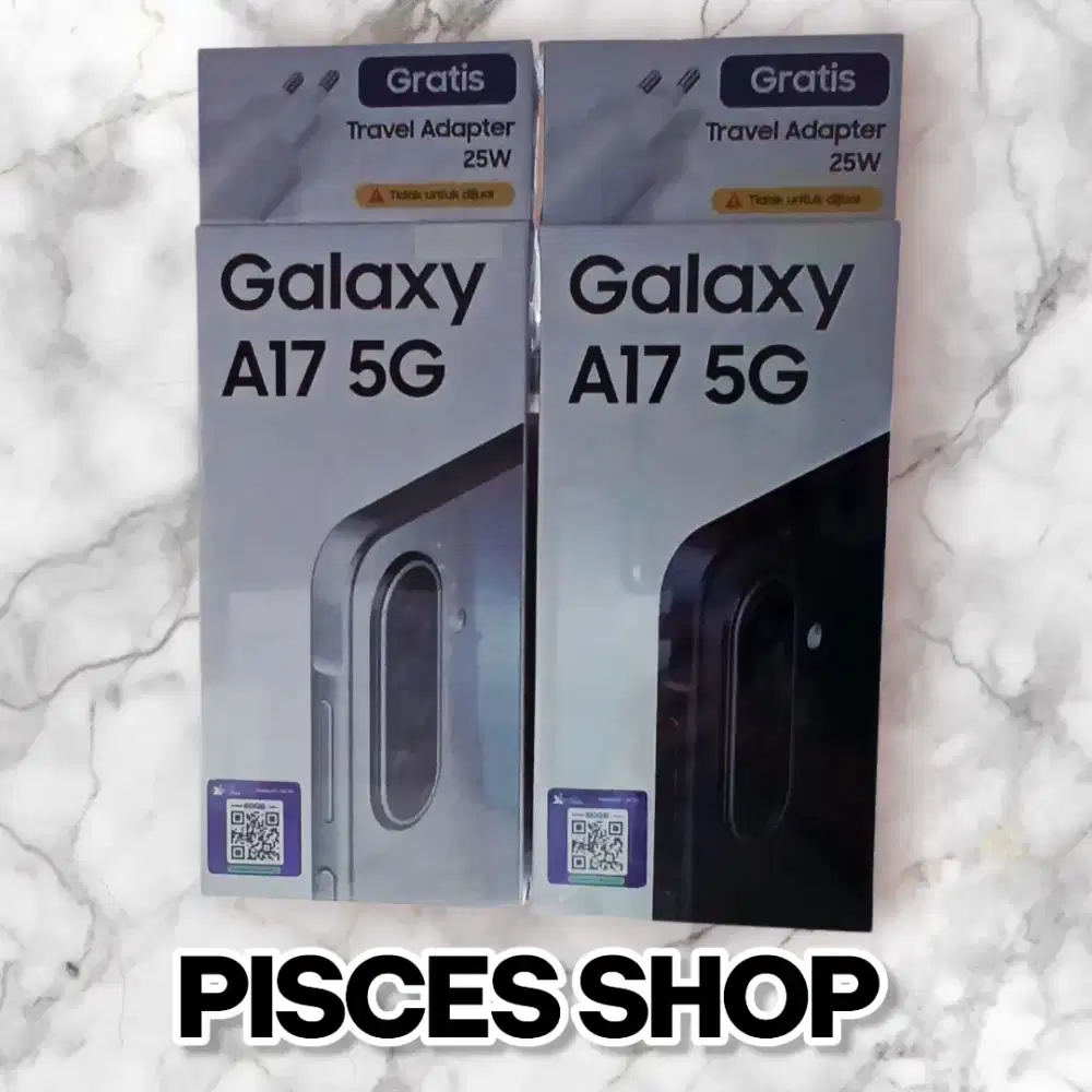 SAMSUNG GALAXY A17 5G RAM 8/256 NEW Segel Garansi Resmi 1 Tahun