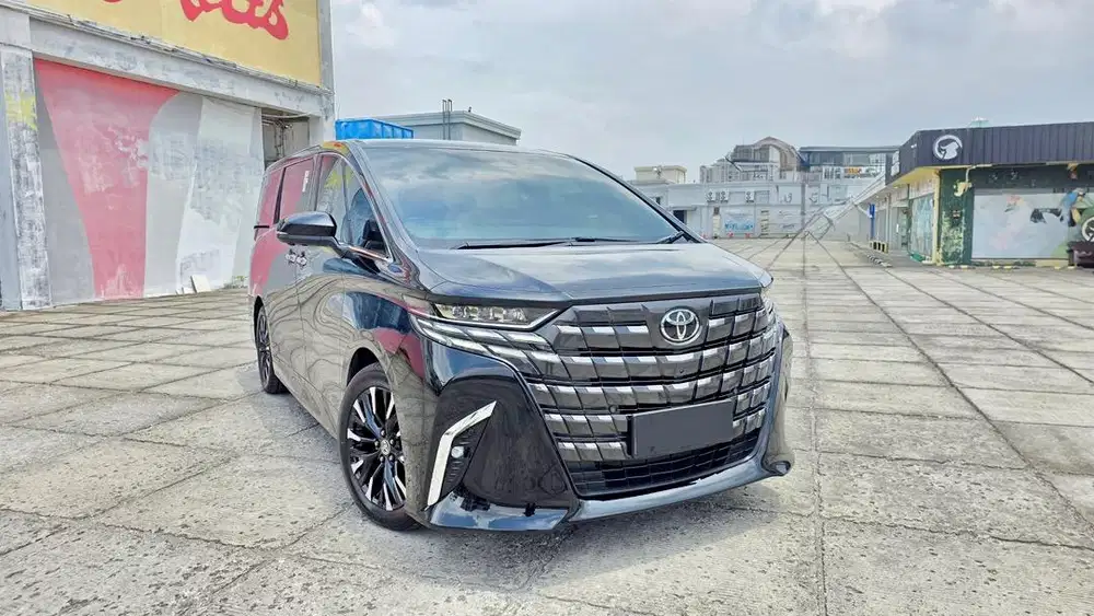 [KM 3.000]TOYOTA ALPHARD 2.5 G BENSIN AT HITAM 2024 #HEV