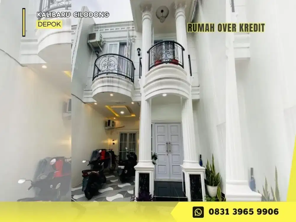 Over Kredit rmh 2lantai 85JT Free Kitchen Set di Kavling BRI GDC