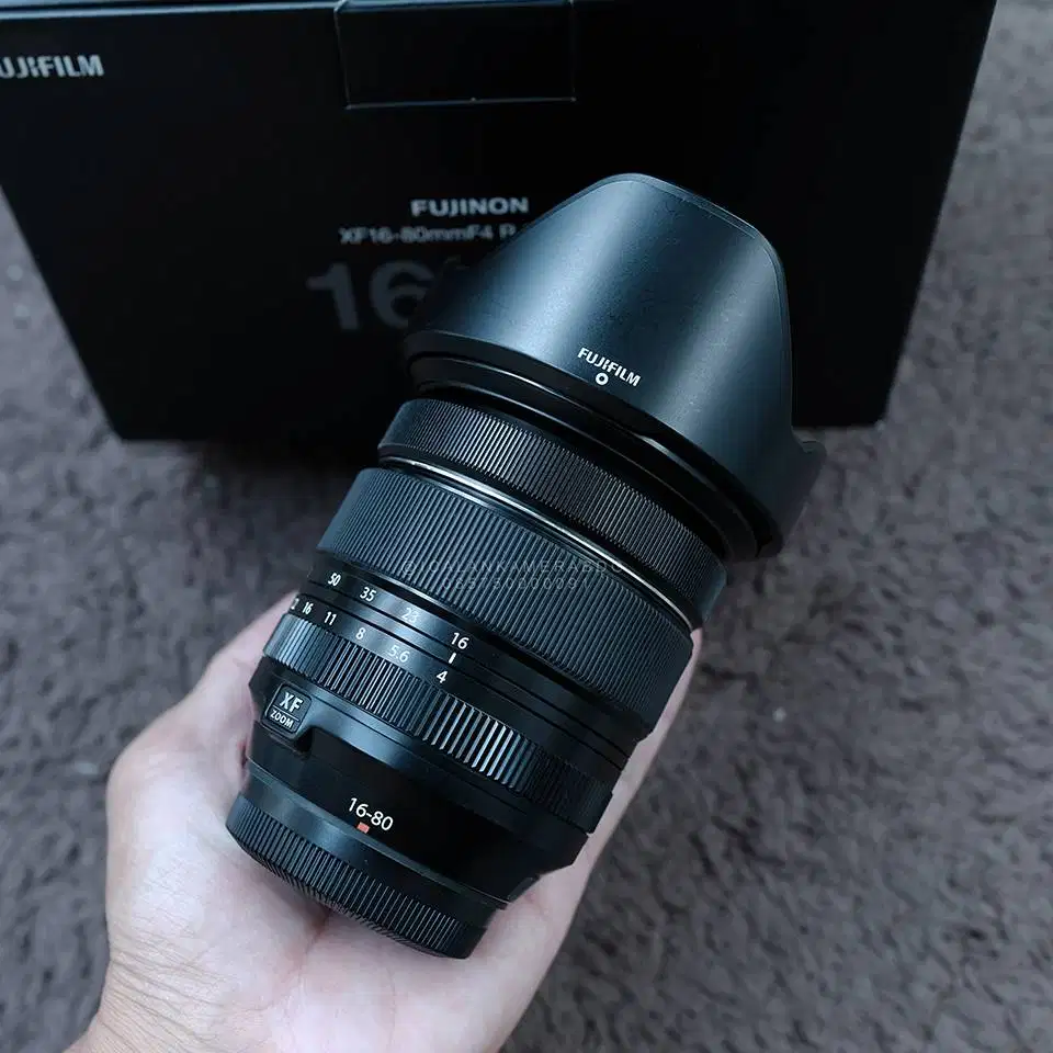 Fujinon XF 16-80mm F4 R OIS WR Fullset Box Fujifilm Xt5 Xs10