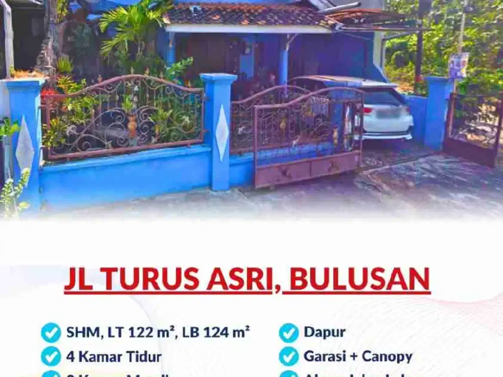 rumah 2 menit ke Kampus Undip