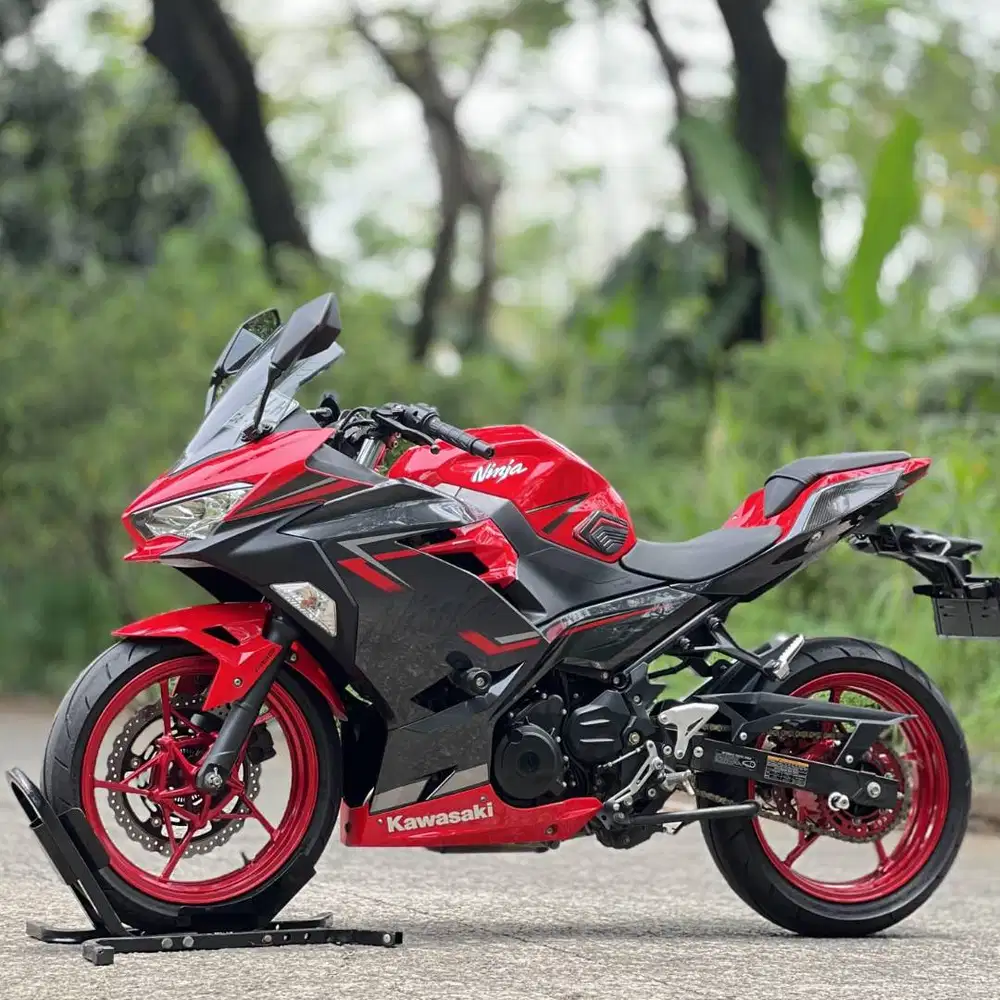 KAWASAKI NEW NINJA 250 FI ABS MDP SMARTKEY MERAH 2019 KM 9K PAJAK ON