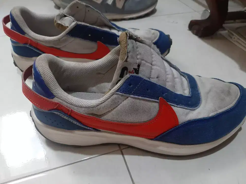 sepatu nike waffle debut swoosh original