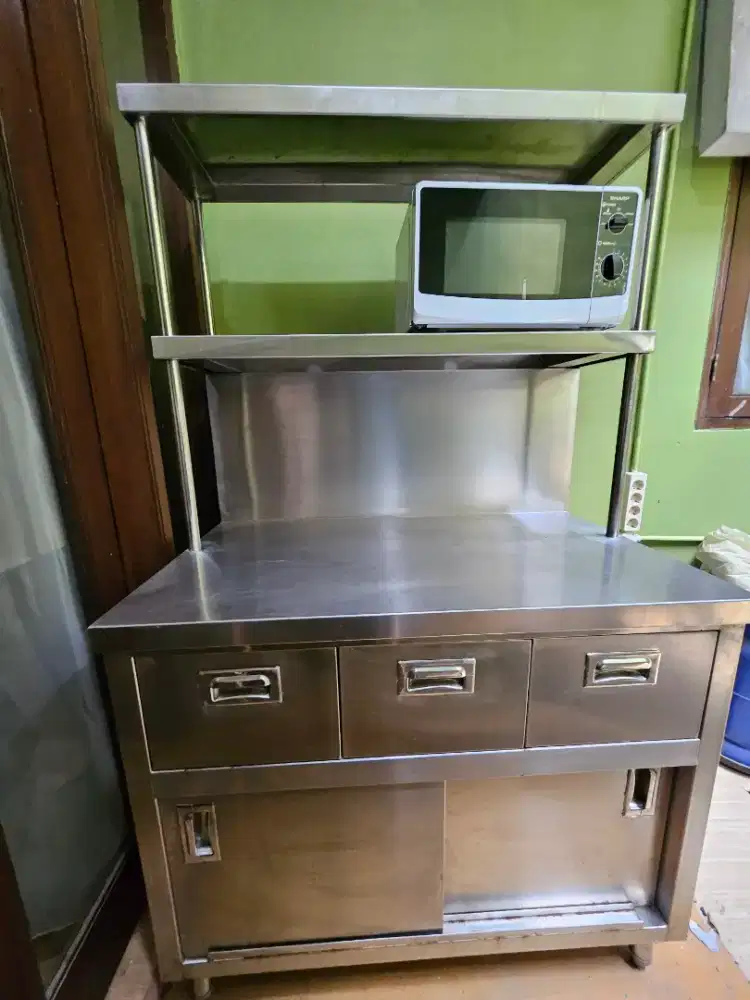 Cabinet Rak Laci stainless