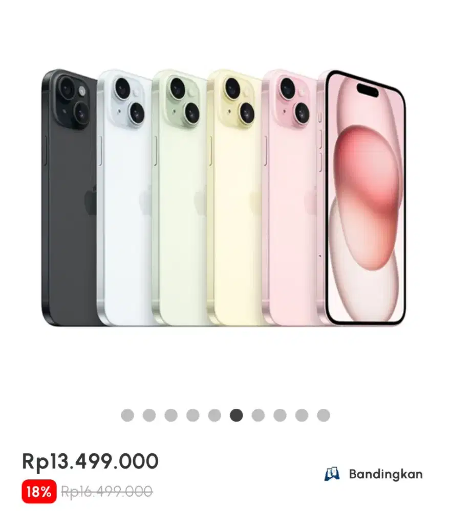 Iphone 15 128GB bisa cicilan dibantu sampe acc