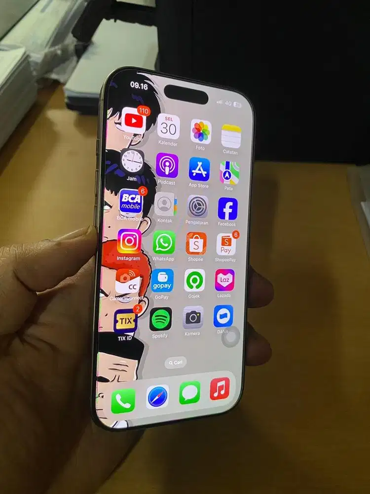 Iphone 16 pro 128 ibox 128 garansi on juni free nya bnyk