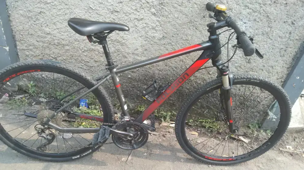 Polygon Heist 5 size XS 700/29er 3x10 speed Shimano deore m600