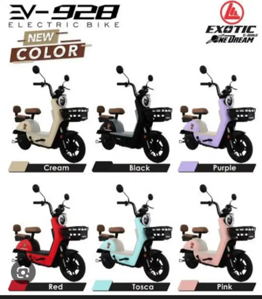 SEPEDA LISTRIK EXOTIC EV 928