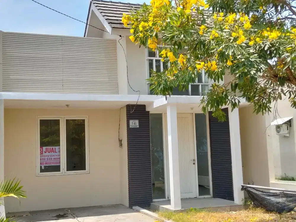 DIJUAL RUMAH BARU Surya Garden 1 Sidoarjo