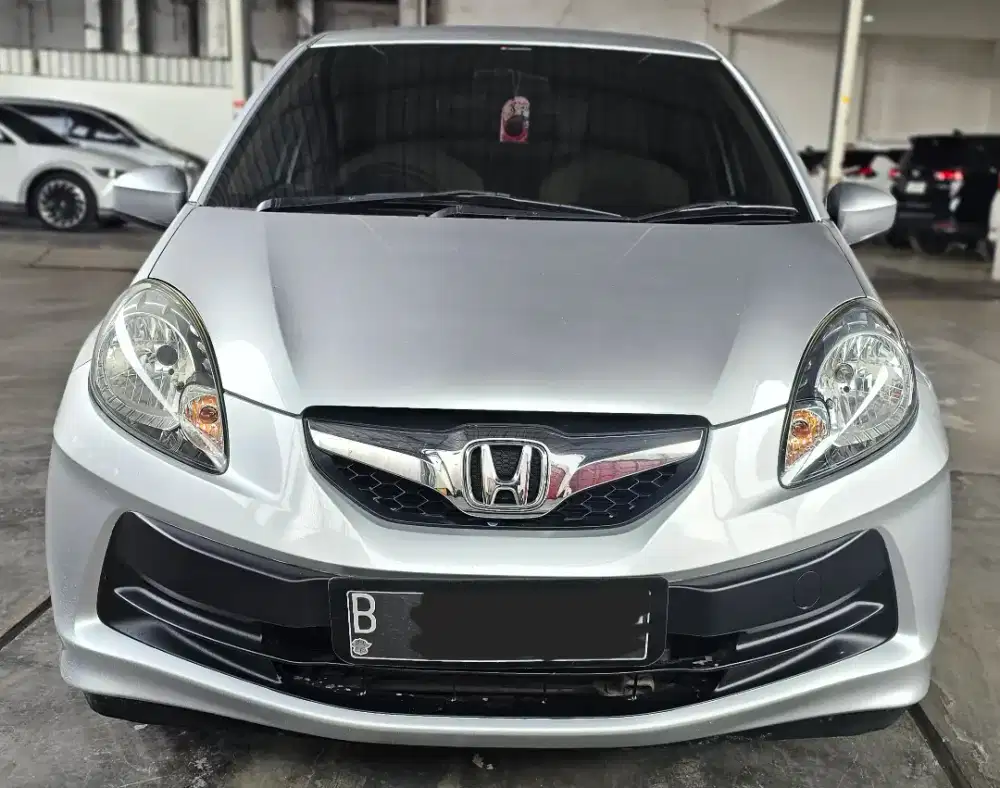 Baru 78rban Km Honda Brio 1.3 E MT Manual 2013 Silver Mulus Siap Pakai