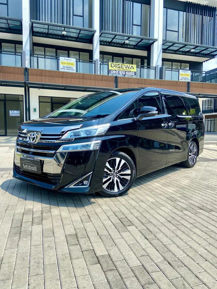 TDP 40 juta, Cicilan Ringan. VELLFIRE 2.5 G A/T 2018