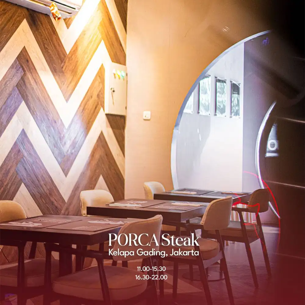 Senior Cook PORCA Steak