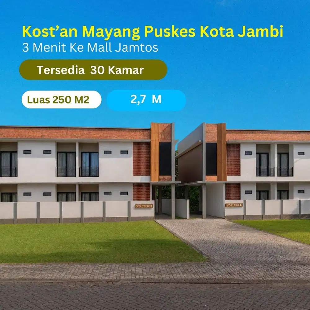 Kost 2 Lantai Dekat Mall Jamtos