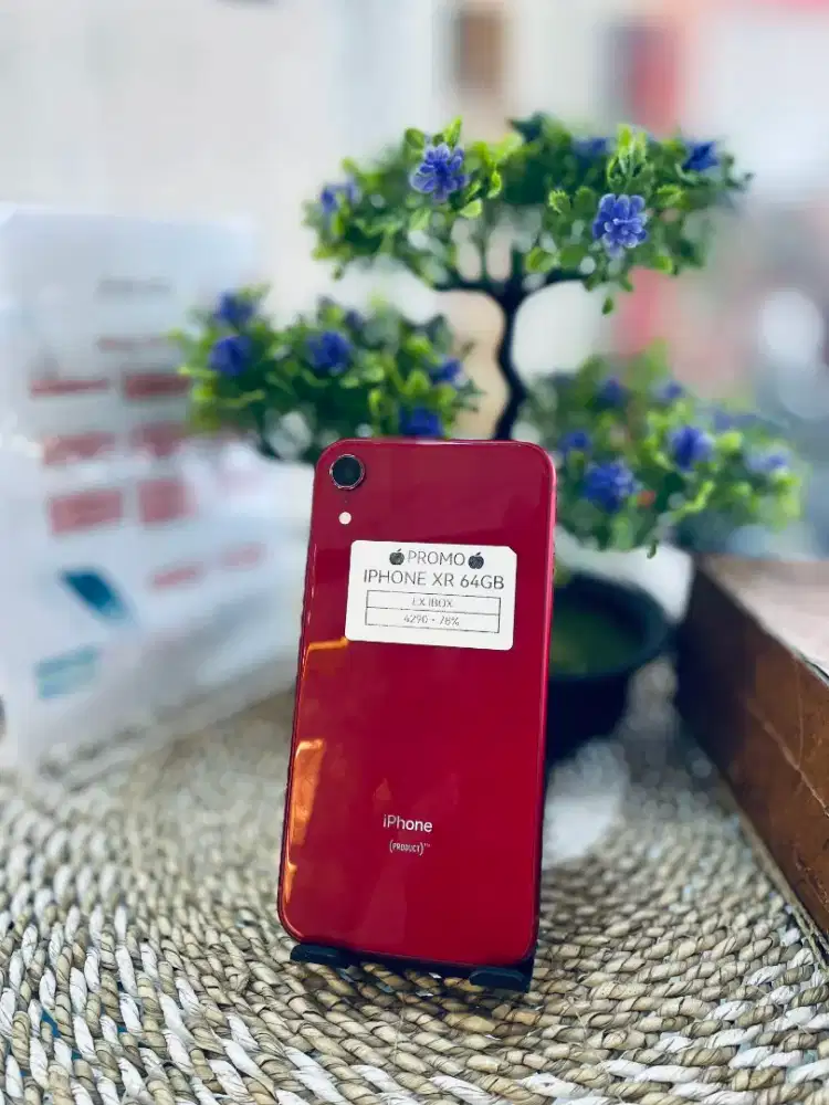IP XR 64 GB EX IBOX FULLSET MULUS BISA TT