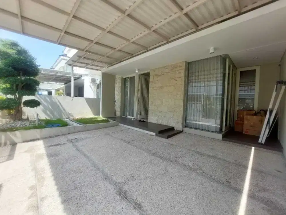 Dijual cepat rumah minimalis di taman puspa raya citraland