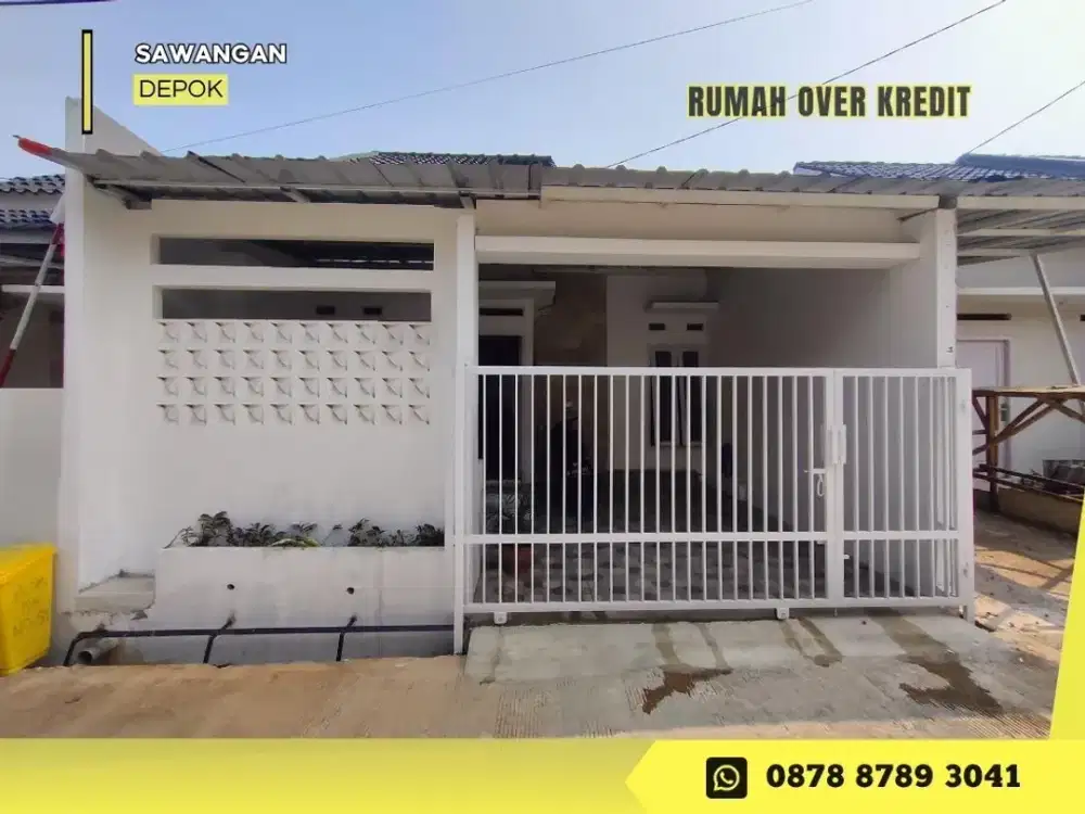 Jual Rumah 75JT Over Kredit dkt Tol di Diamond Lake Side depok