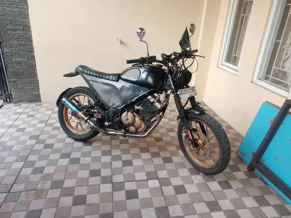Satria fu 150cc modif scrambler normal