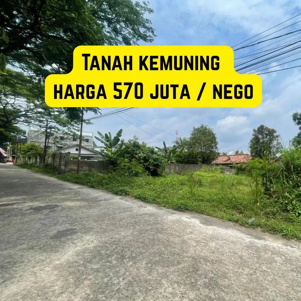 JUAL CEPAT TANAH KEMUNING KOTA PALEMBANG