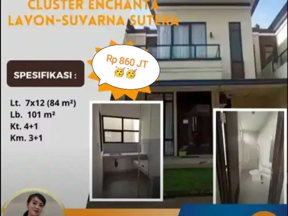 Murah Banget Enchanta Type C Lt. 84/101 Lavon Suvarna Cikupa Tangerang