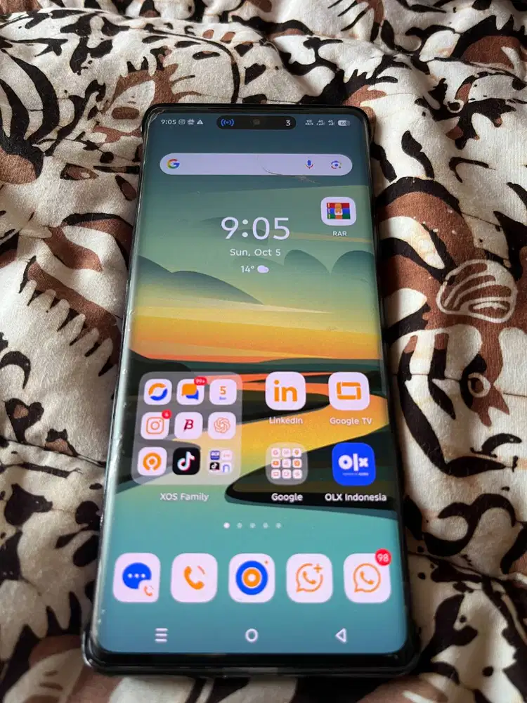 Infinix Note 40 Pro 4G Second Mulus