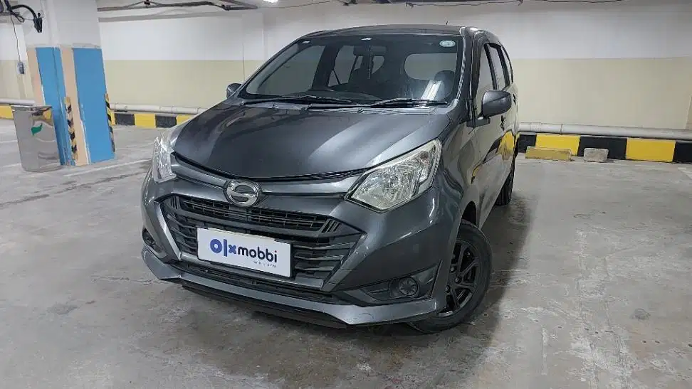 TDP 5,JT Daihatsu Sigra 1.2 X Bensin-MT Abu-Abu 2018
